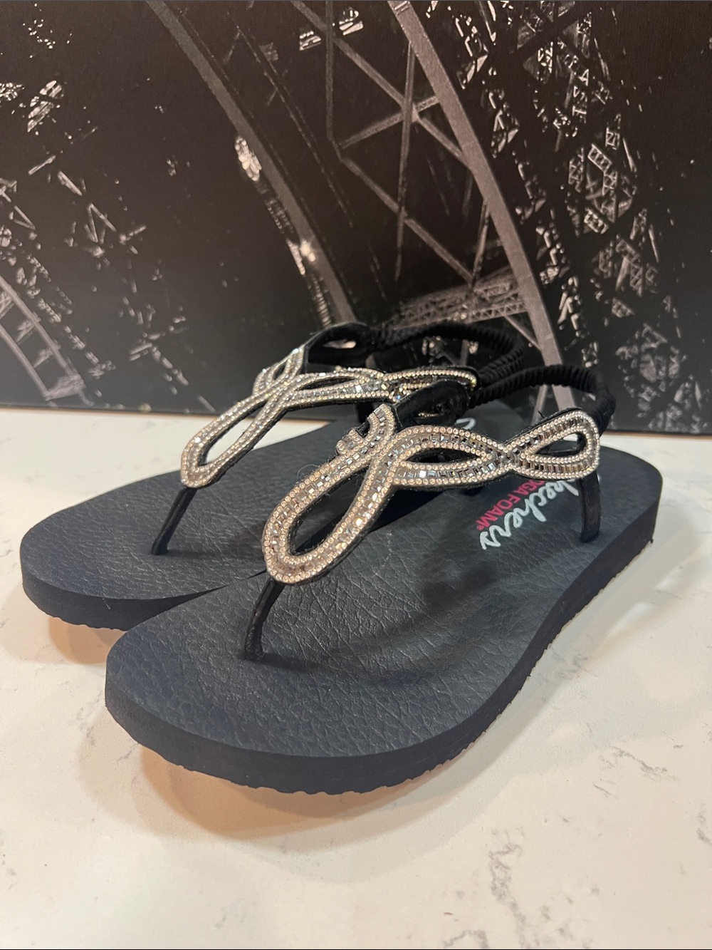 SKECHERS Cali Meditation – Evening Dew sandal size 8 - Picture 6 of 15